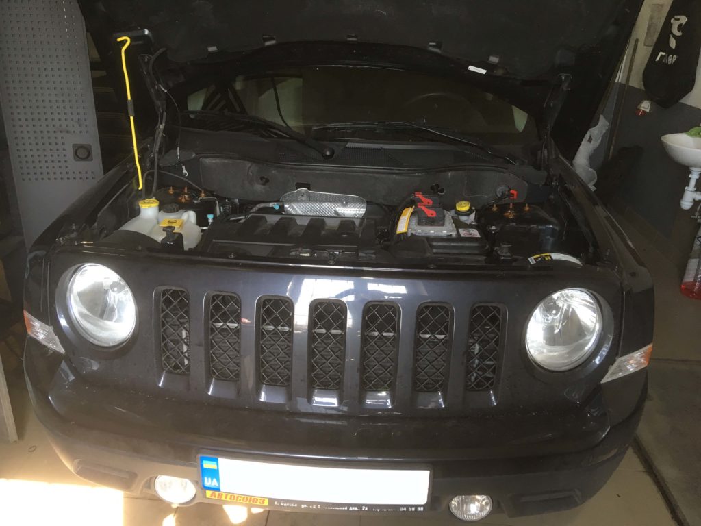 Установка ГБО 4 на Jeep Patriot 2.4 , 2014 г. в. Газ