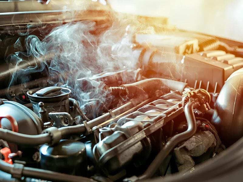 Перегрів двигуна причини